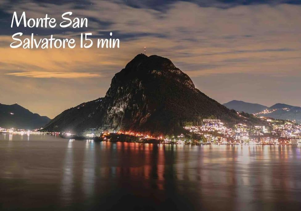 'Cuore Di Rose' Parking - Welcome Set, Netflix, For 4 Persons -By Easylife Swiss Lugano Exteriér fotografie